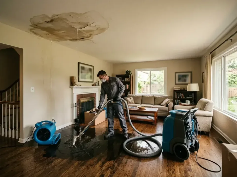 attic-pipe-burst-ceiling-drip-008 — frequently asked questions, Water Damage Restoration & Carpet Care in Xenia, OH